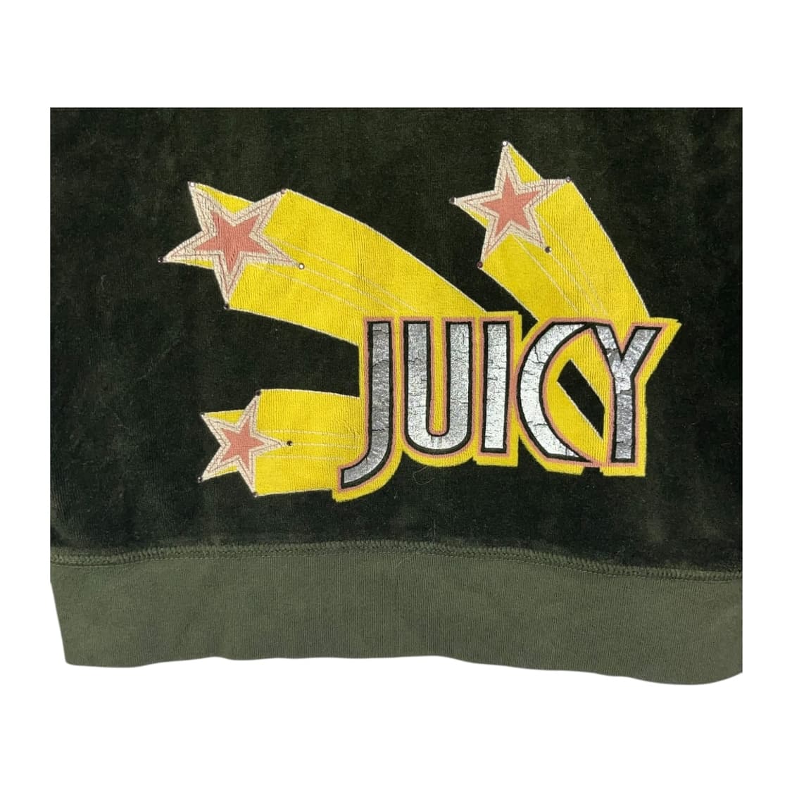 [JUICY COUTURE] 쥬시꾸뛰르 벨벳 스타 레터링 후드집업 상품이미지5