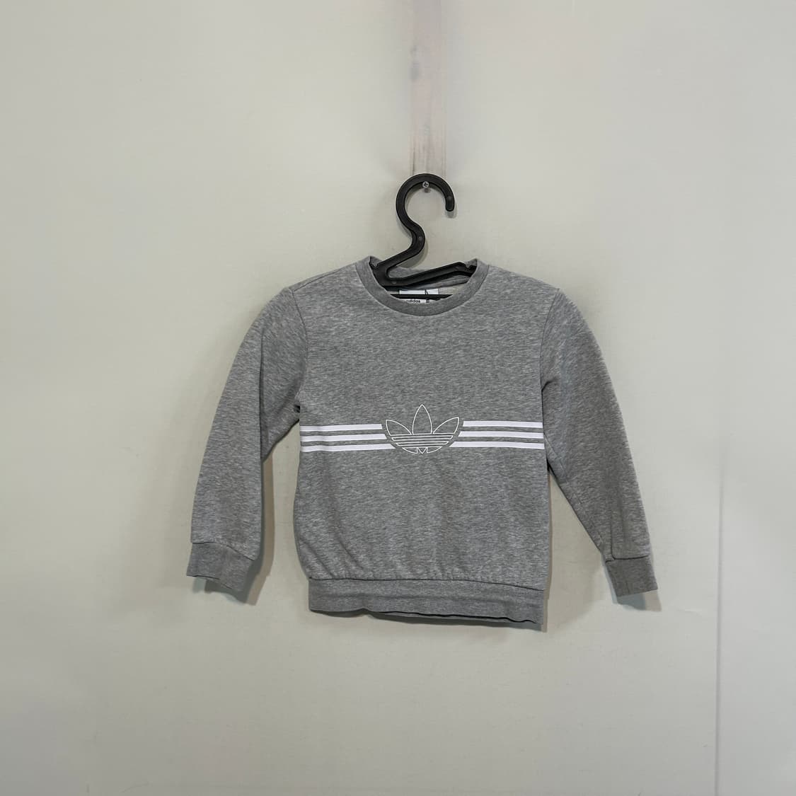 아디다스 키즈 기모 맨투맨 120 상품이미지1