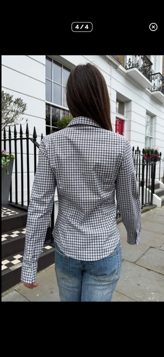 브랜디멜빌 체크서츠 상품이미지4