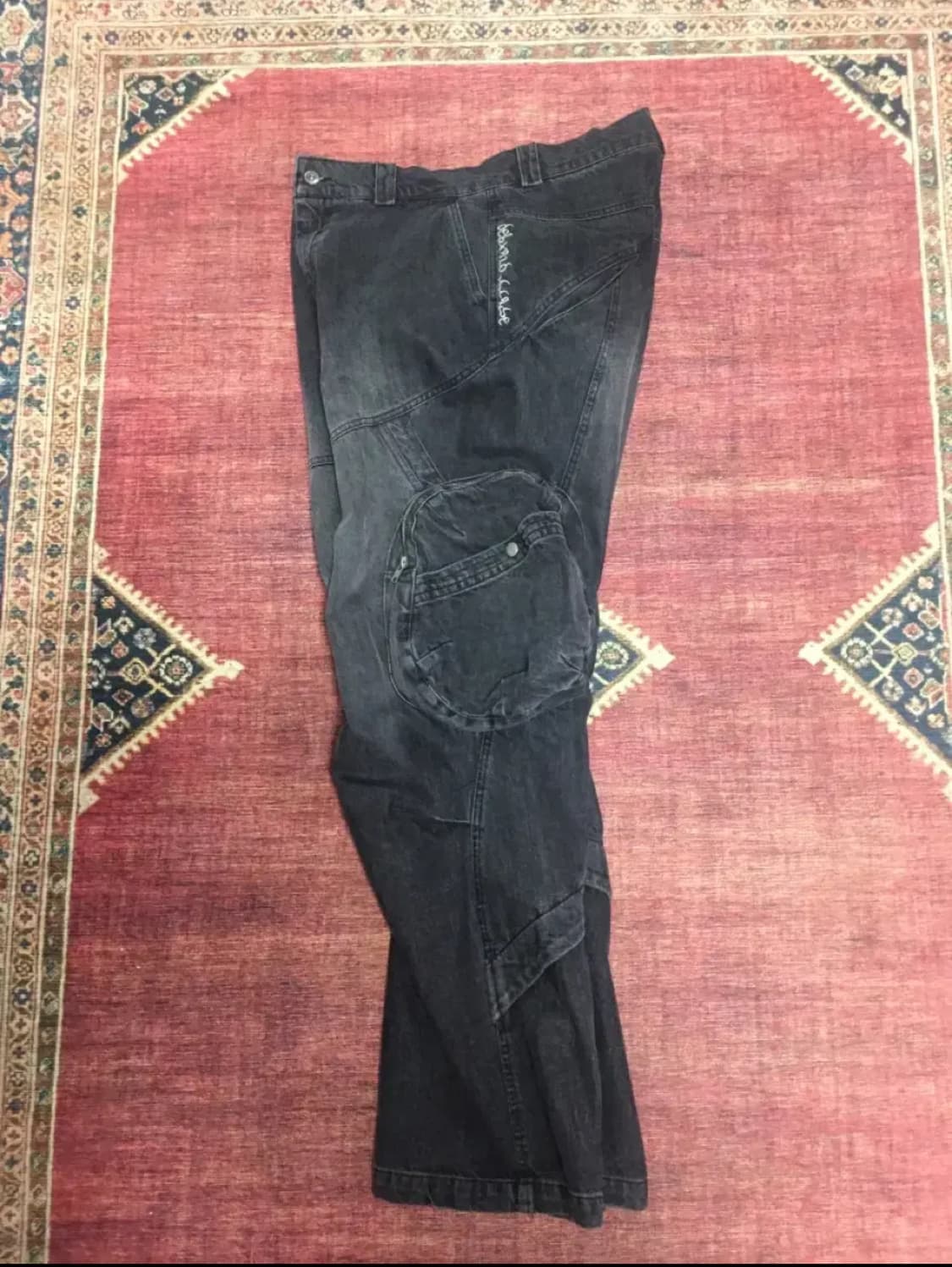 이그노타 코어 7 워시드 카고 데님 팬츠 L 상품이미지3