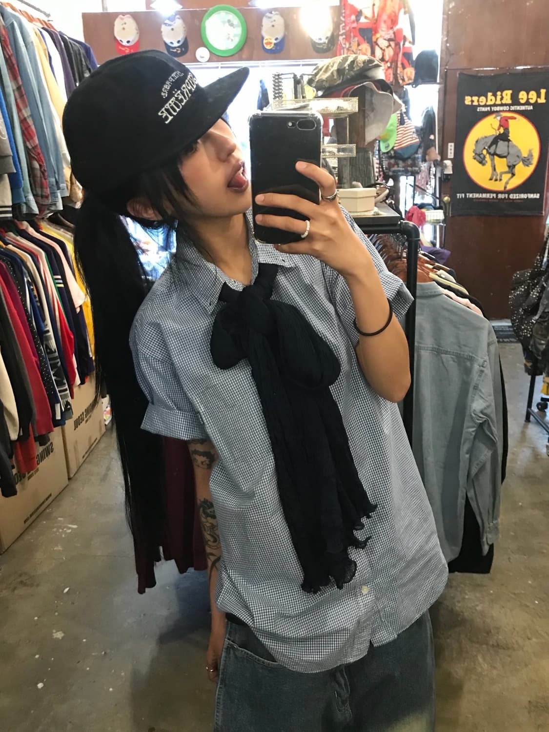 Supreme Check Pattern Shirt 상품이미지5