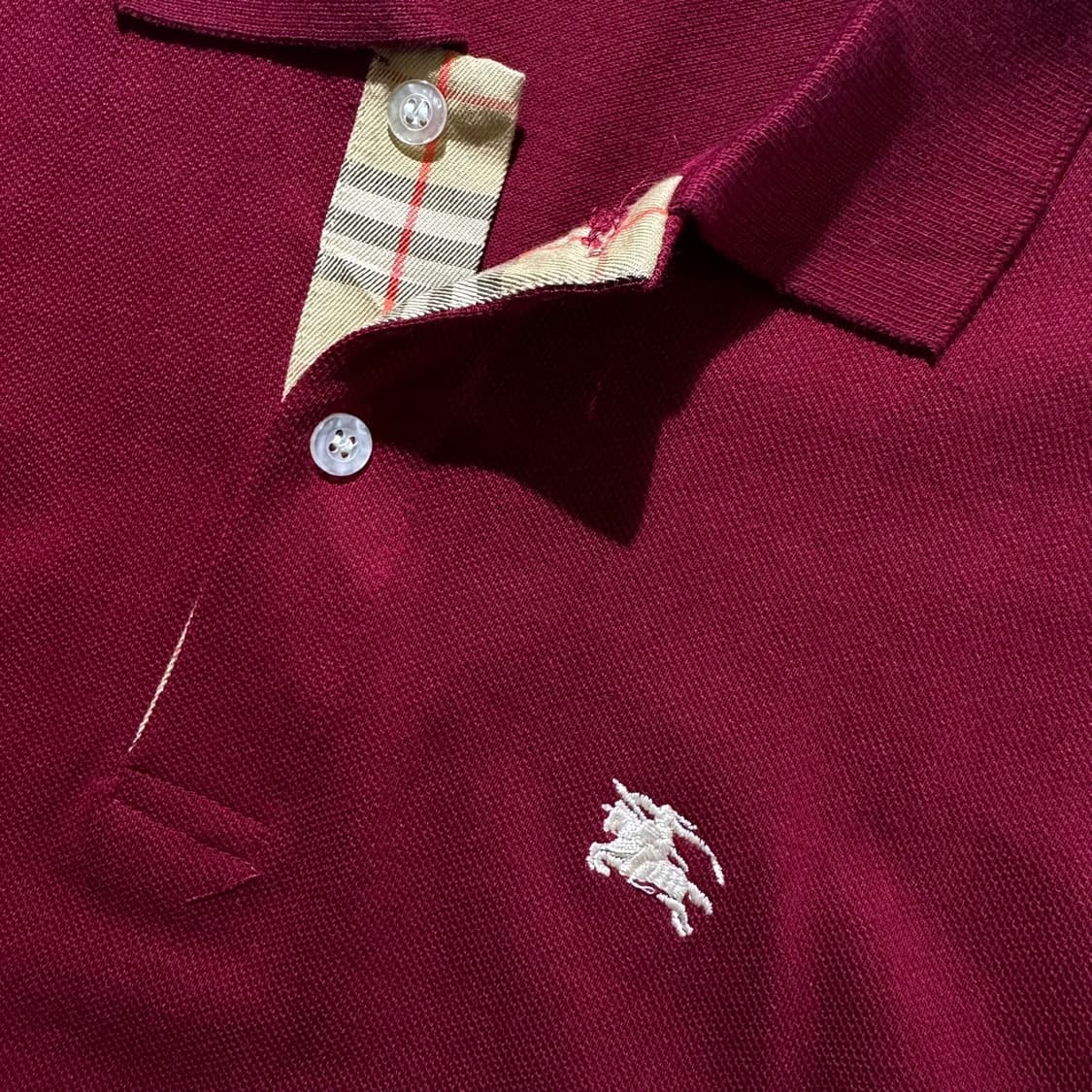 버버리 PK 카라 반팔 티셔츠 상품이미지5