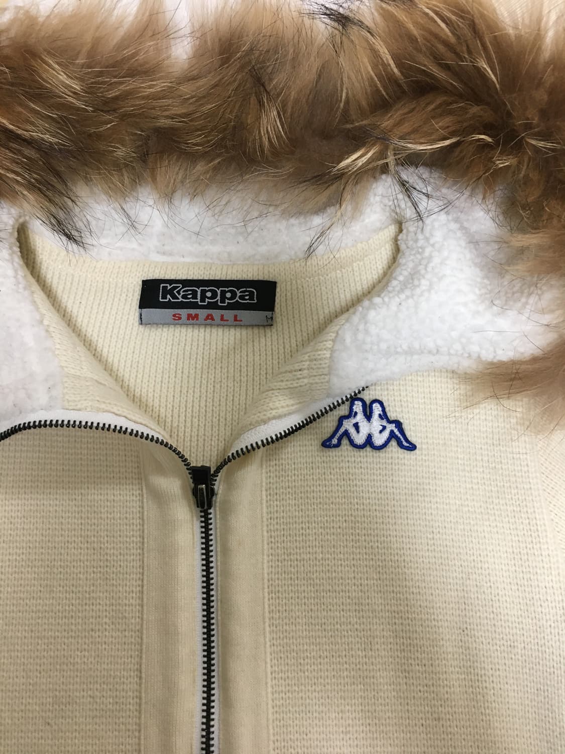 카파 퍼 니트 후드집업 상품이미지2