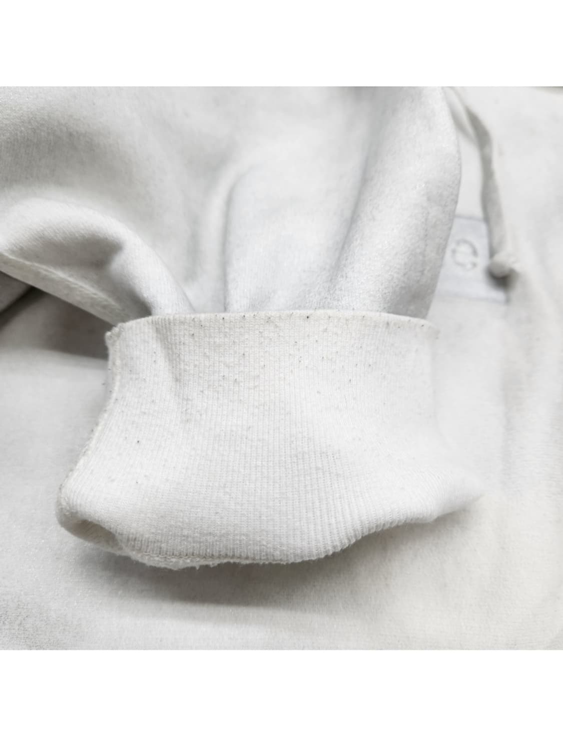 슈프림+MM6 메종 마르지엘라 포일 박스로고 후드 스웨트셔츠 화이트  상품이미지8