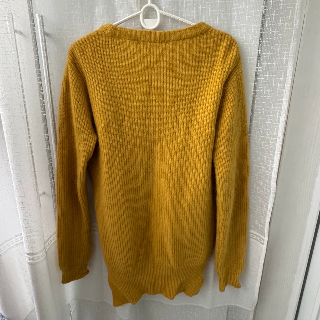 머스타드 포근 긴팔 니트 티셔츠 상품이미지4