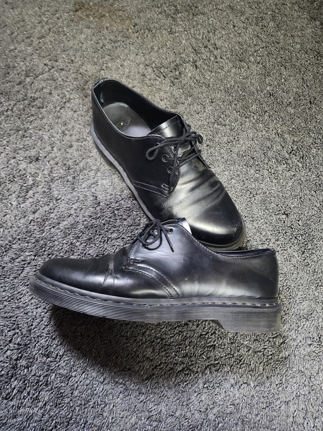 닥터마틴 1461 모노 블랙 uk8   270 상품이미지3