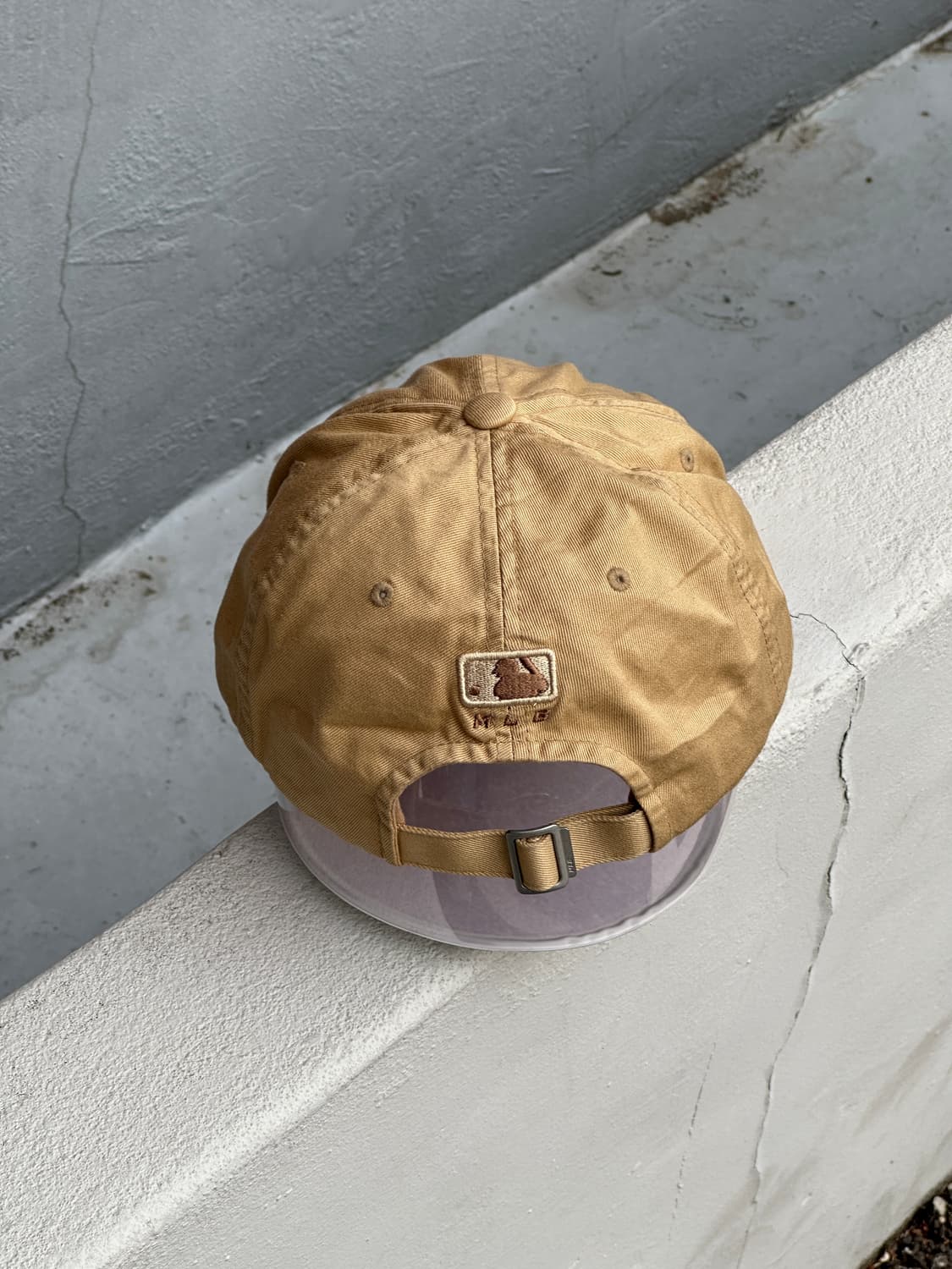 [F] MLB 엠엘비 엘에이 레이커스 골든 베이지 볼캡 모자 상품이미지4