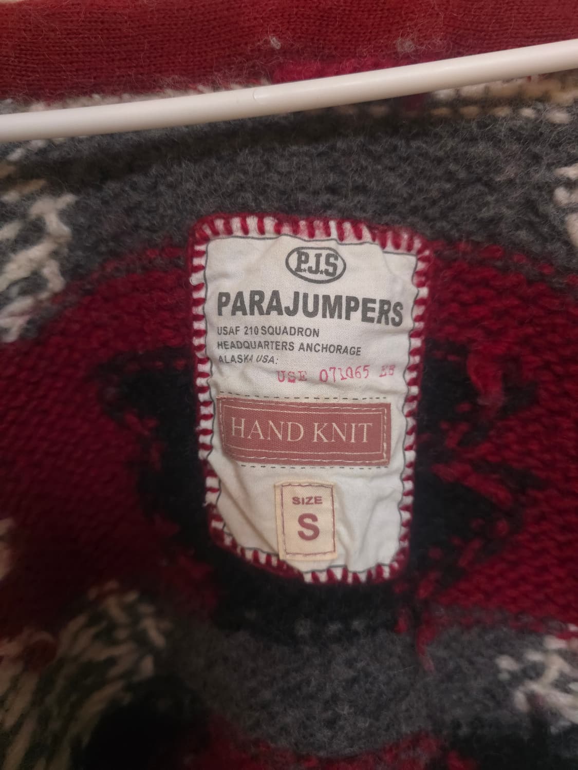 파라점퍼스 핸드메이드 니트 가디건 S 상품이미지5