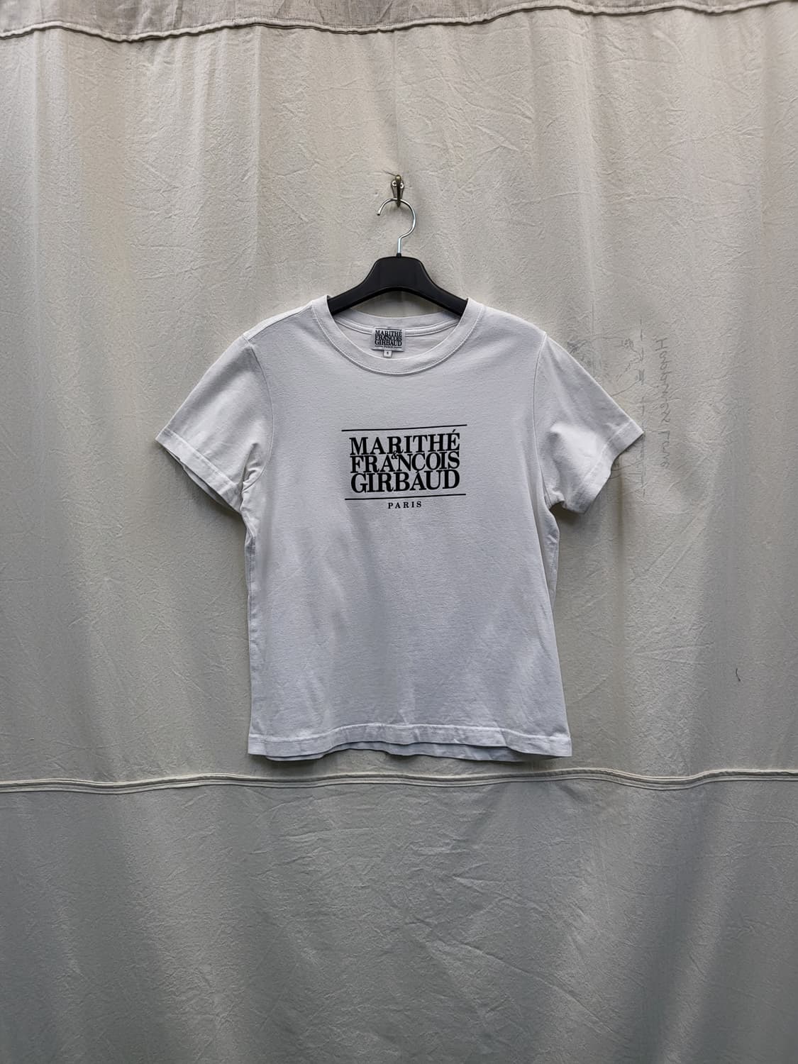 마리떼 프랑소와 저버 화이트 반팔 티셔츠 상품이미지1