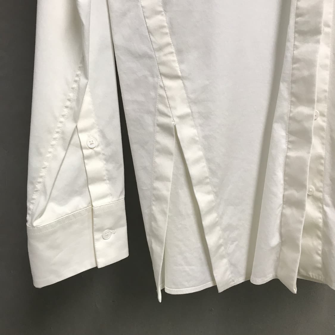 질샌더 화이트 셔츠 36(W) 상품이미지4