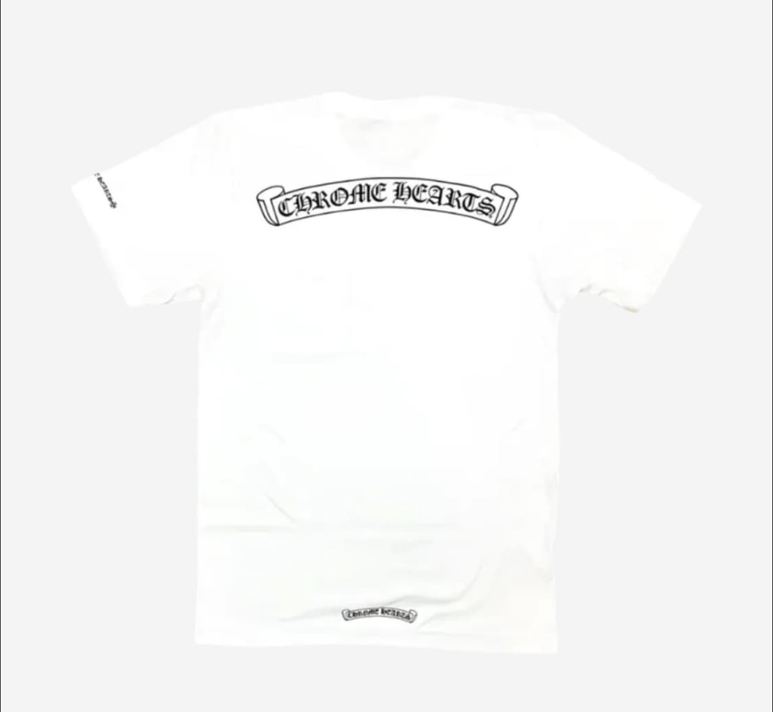 [NEW][XL] CHROME HEARTS SCROLL LOGO TEE 상품이미지2