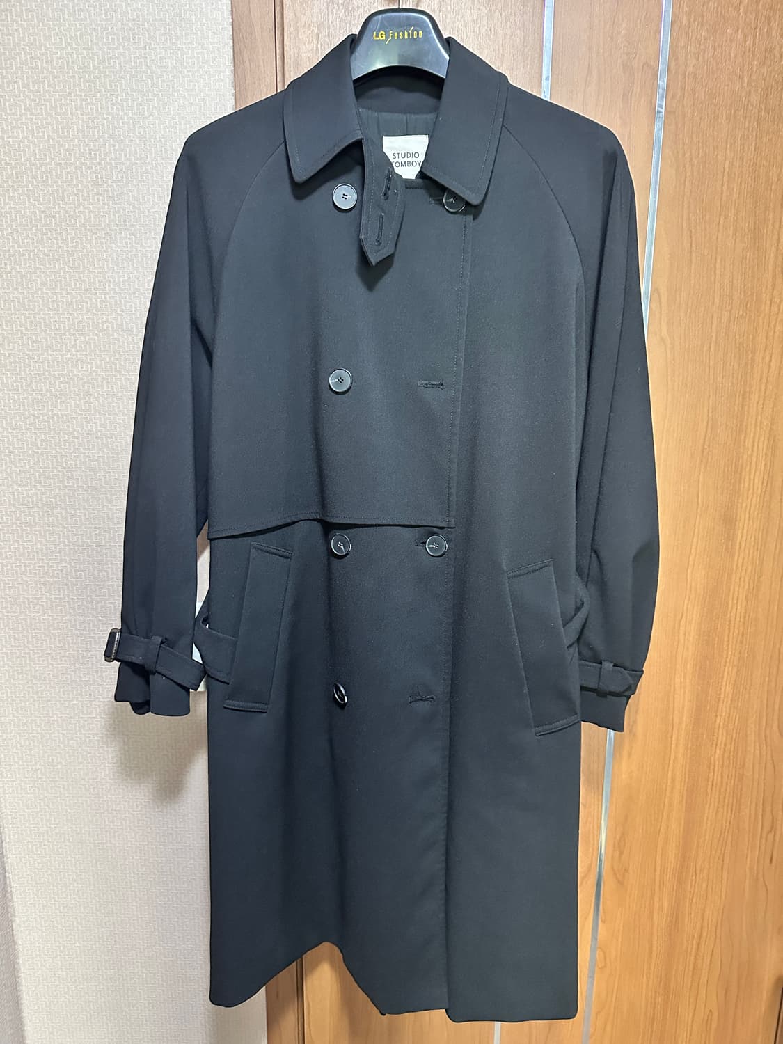 스튜디오톰보이 STUDIO TOMBOY 블랙 코트 상품이미지4