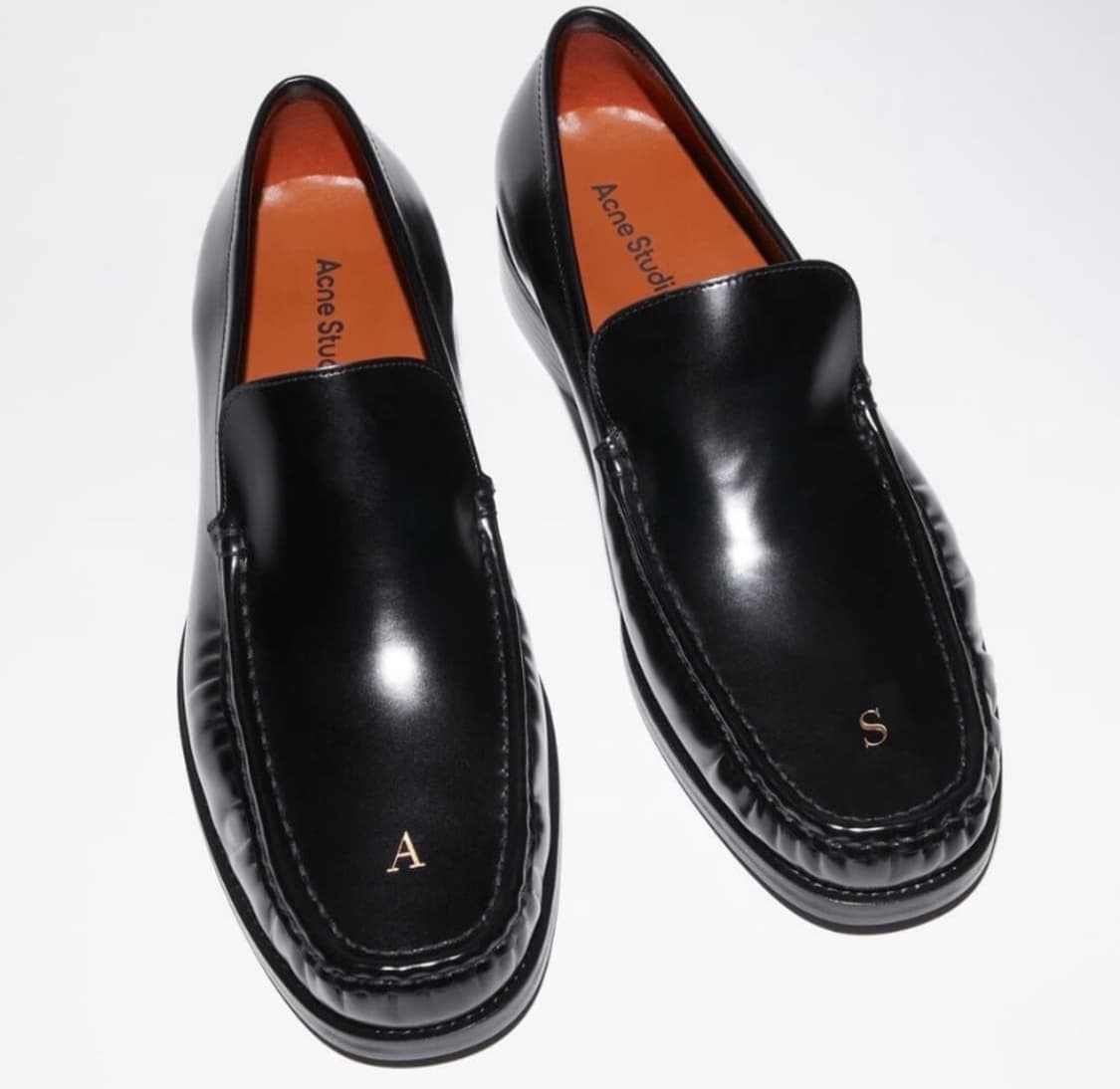 [44] 아크네스튜디오 AS 블랙 로퍼 주우재신발 상품이미지6