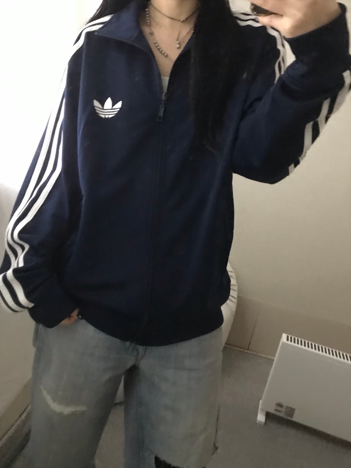 아디다스 네이비 구파이어버드 져지 상품이미지6