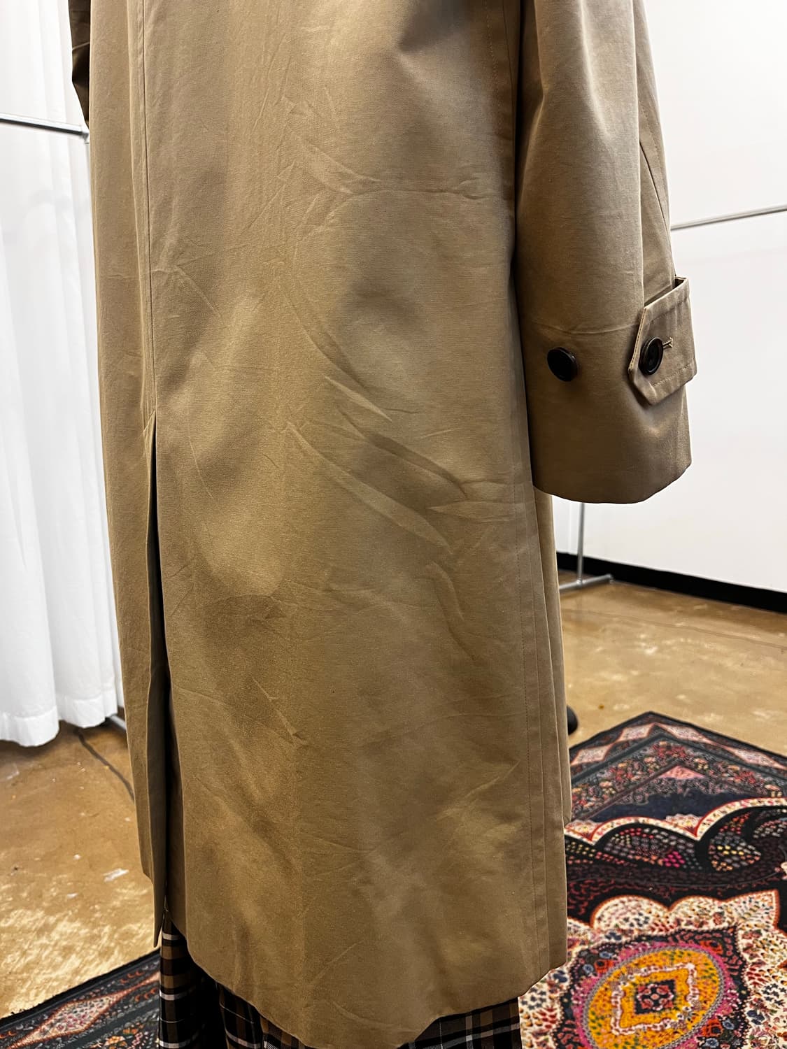 버버리 싱글 코트 상품이미지6