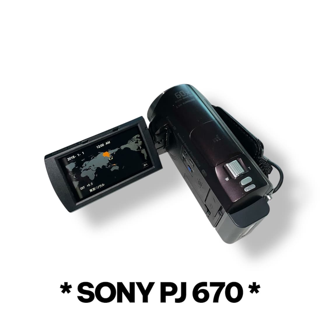 빈티지캠코더 SONY PJ670 풀박스   상품이미지3