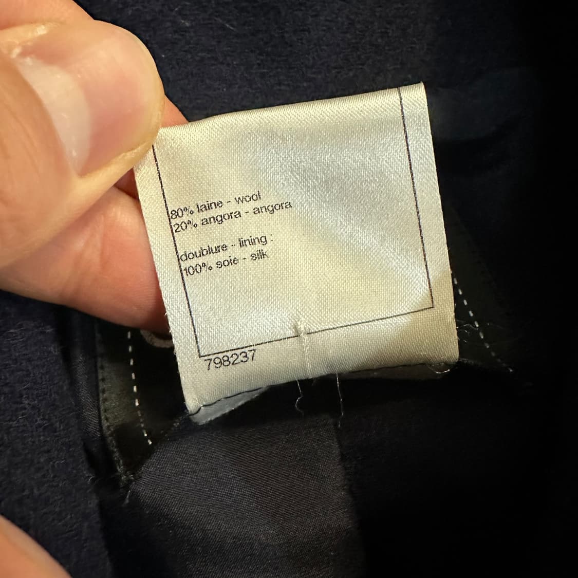 샤넬 울 코트 상품이미지8