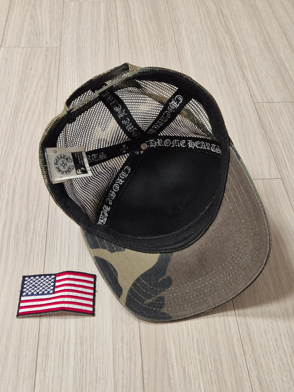크롬하츠 히어로즈 카모 메쉬 캡 (스크롤버전) 상품이미지6