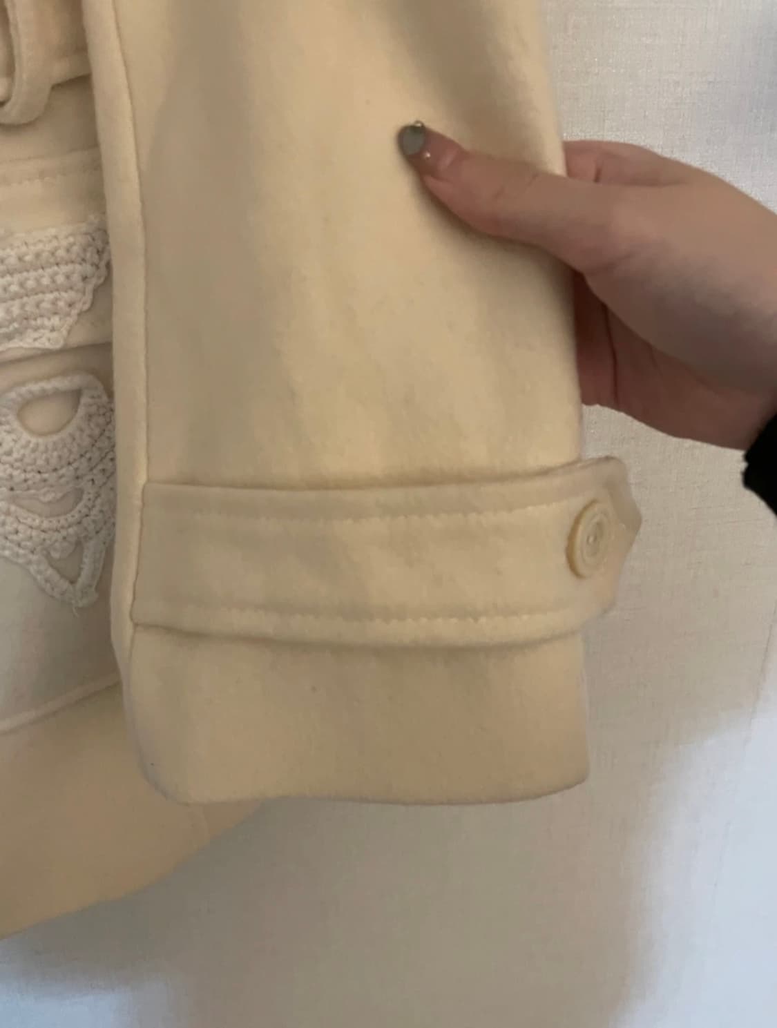 [새상품] PATRIZIA PEPE 하프코트 베이지 상품이미지3