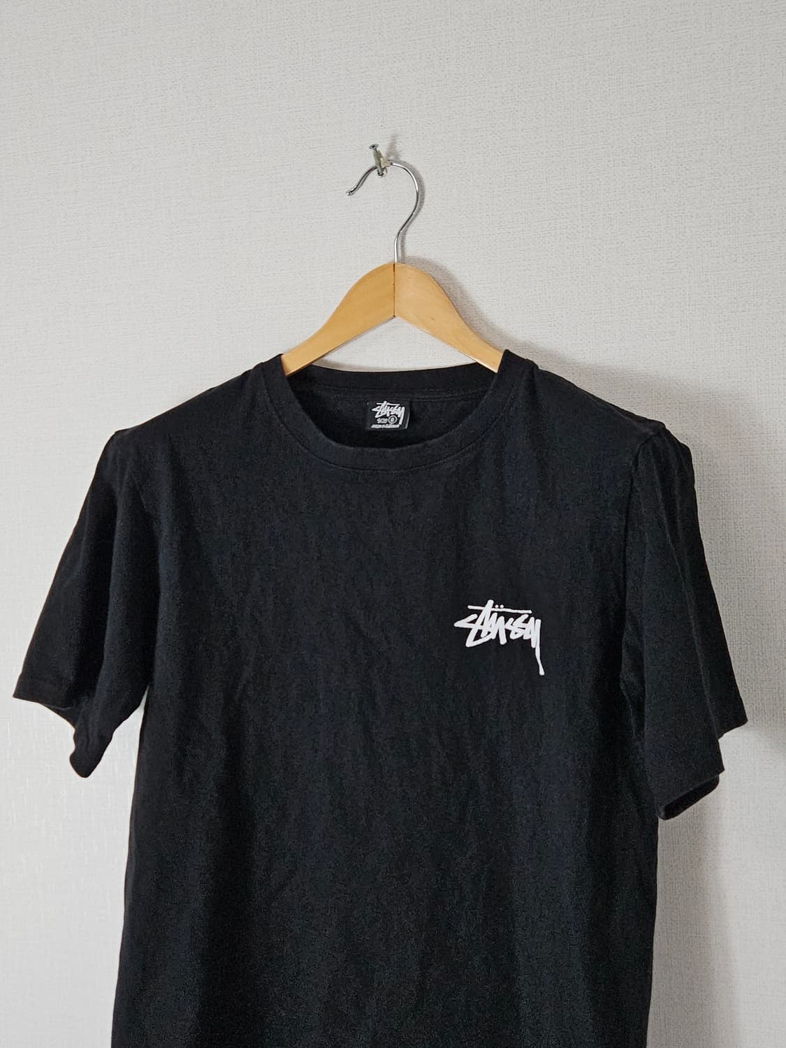 스투시 퍼지 다이스 반팔 티셔츠 블랙 S 정품 상품이미지3