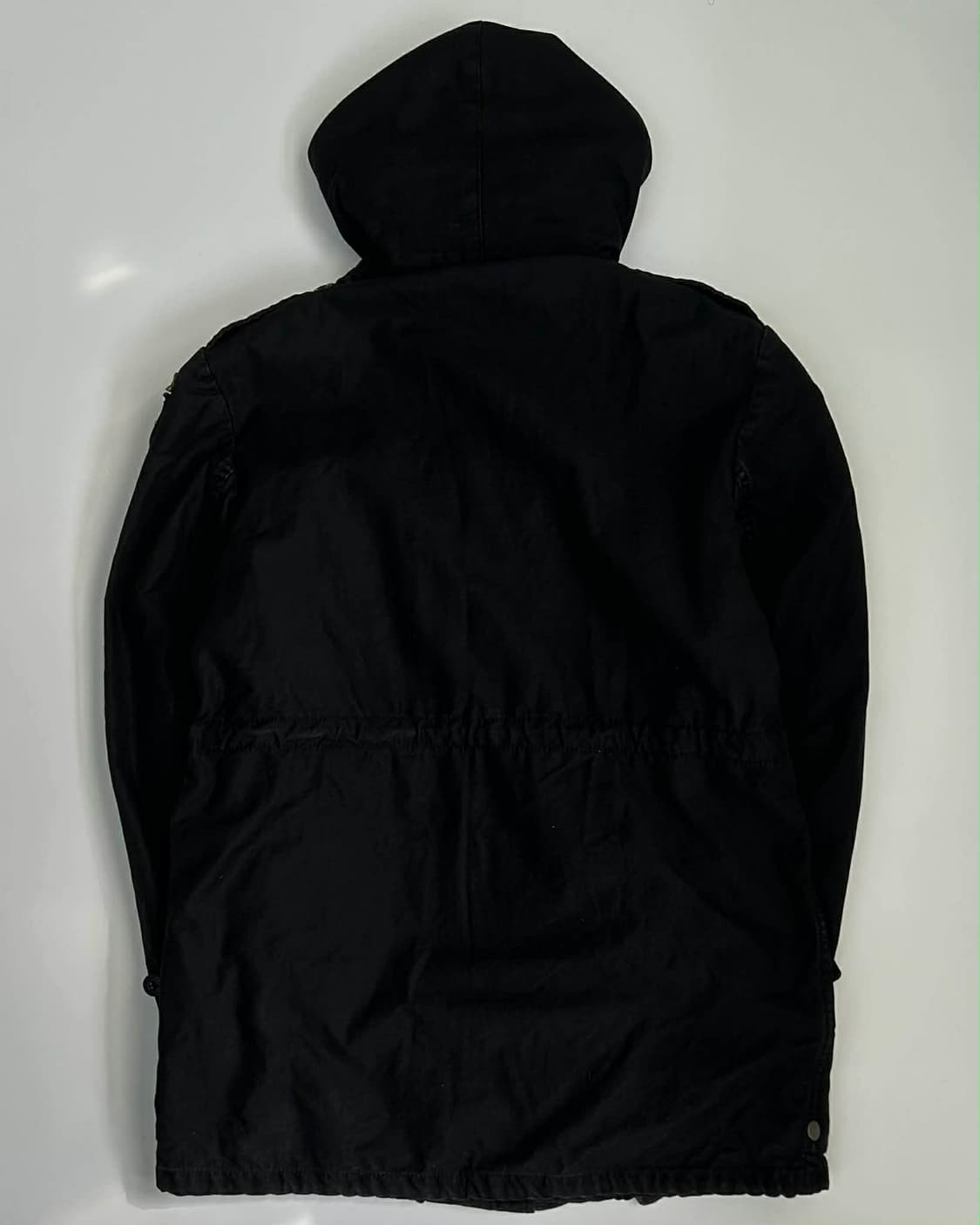 [M] 홀리스터 독일군 리워크 밀리터리 후드 코트 자켓 상품이미지3