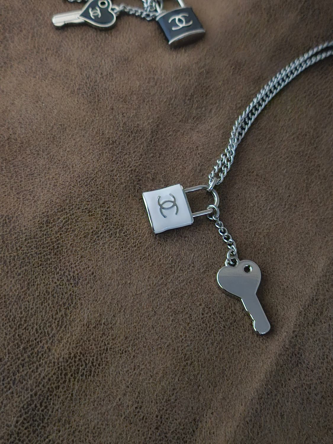 466 샤넬 정품 빈티지 업사이클링 목걸이 상품이미지3