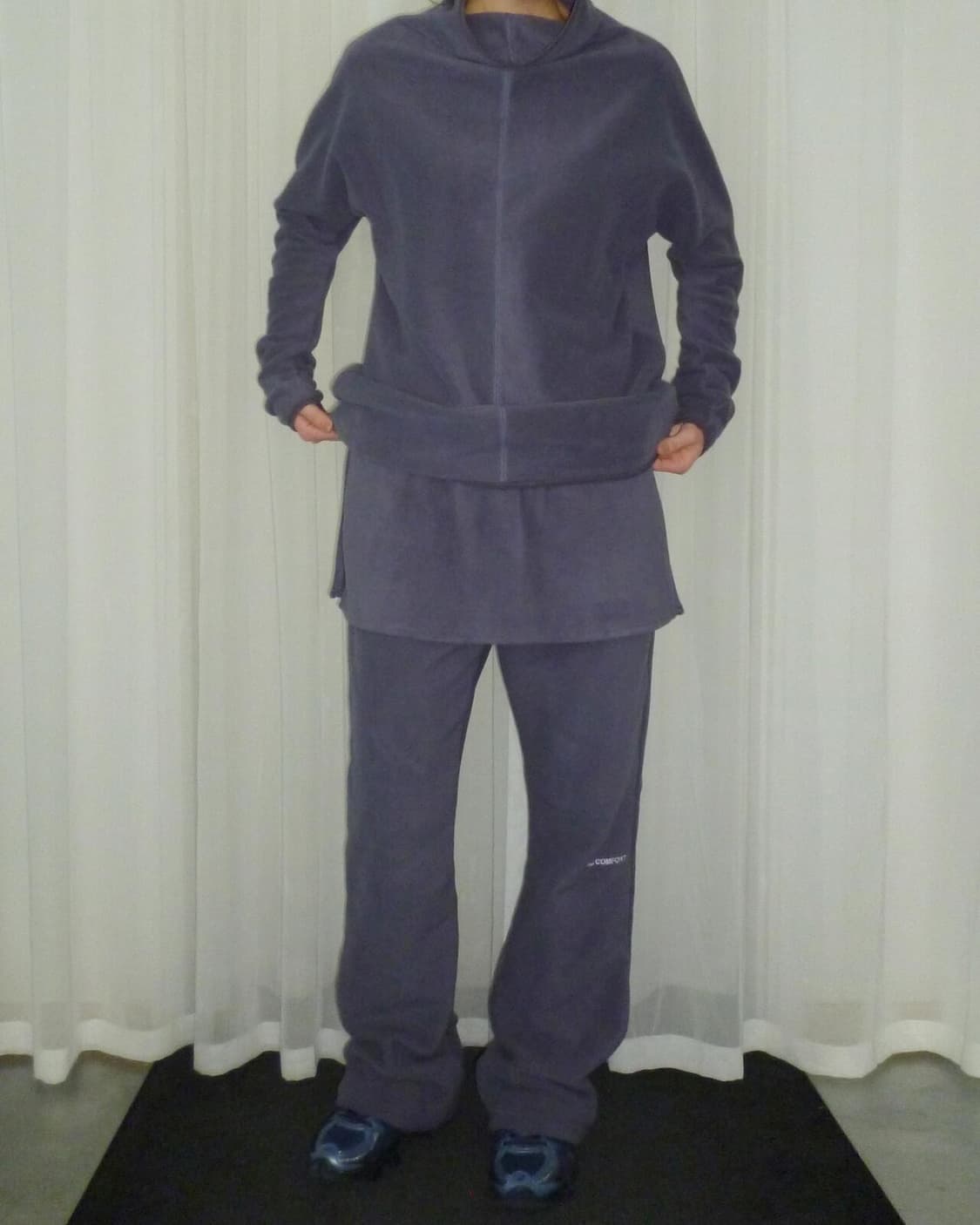 지초이컴포트 24-006 레이어드 팬츠 롱 슬리브 세트 상품이미지4