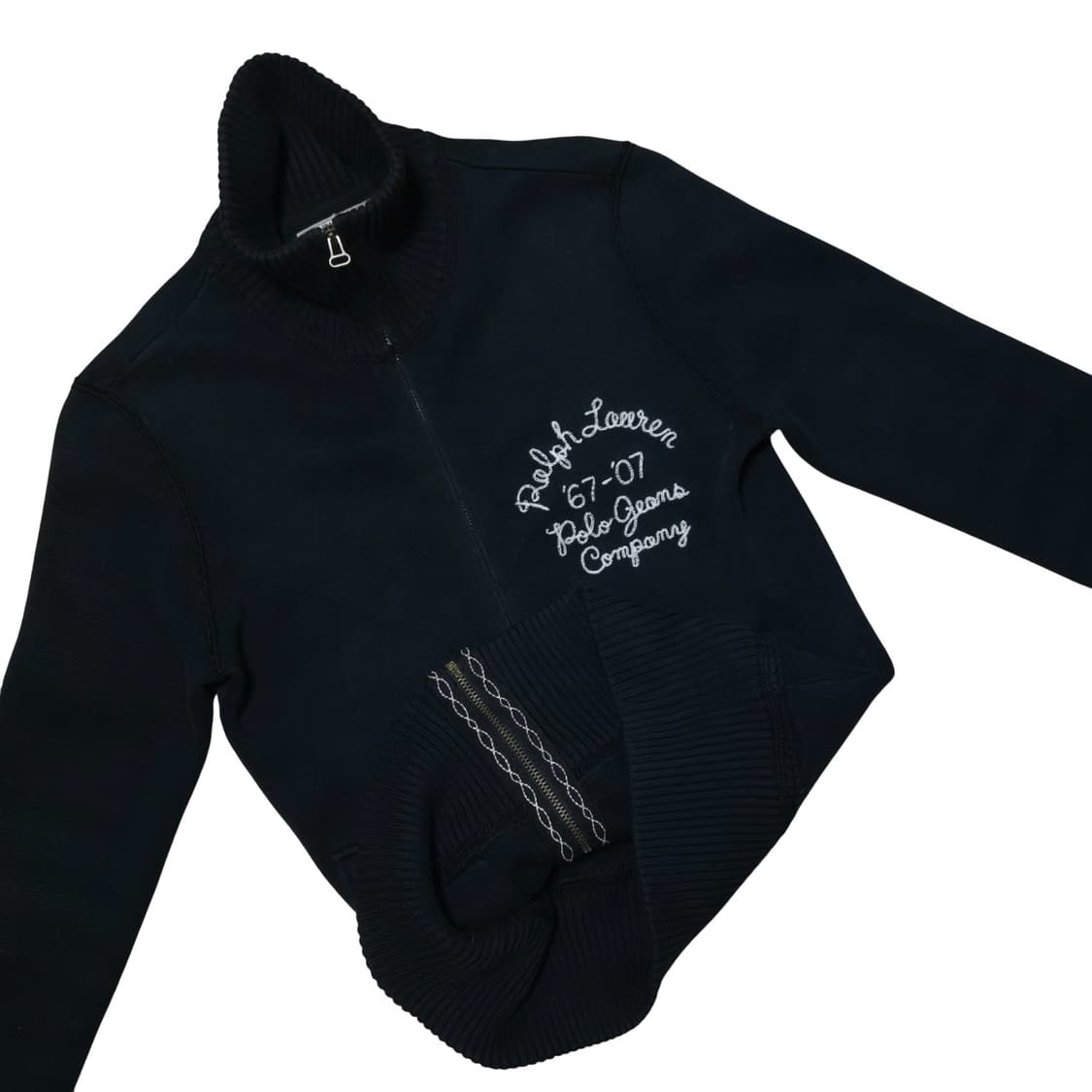 폴로랄프로렌 진스 코튼 니트 집업 상품이미지4