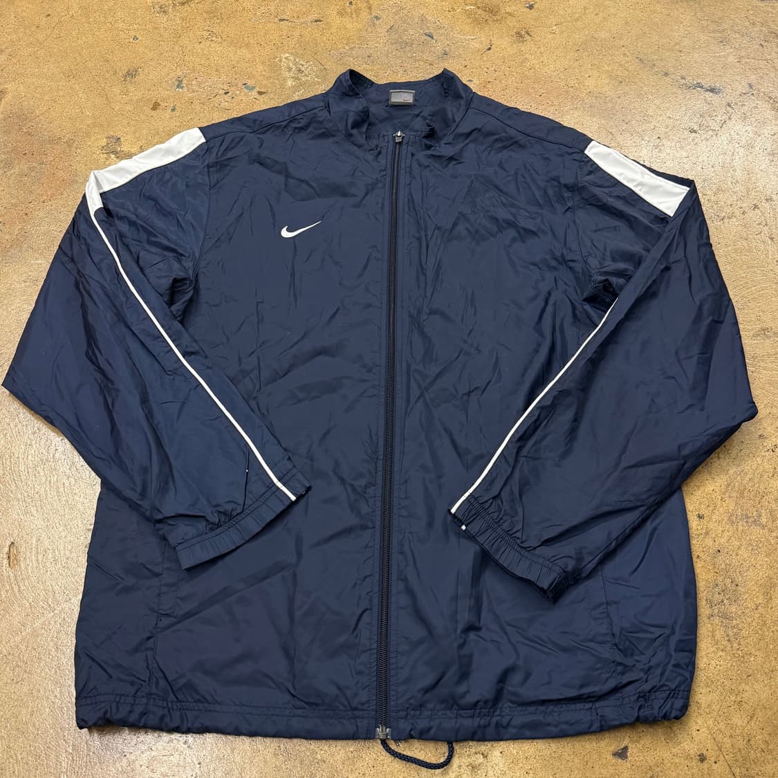 [정품/L] 나이키 네이비 바람막이 트랙 자켓 b18 상품이미지2