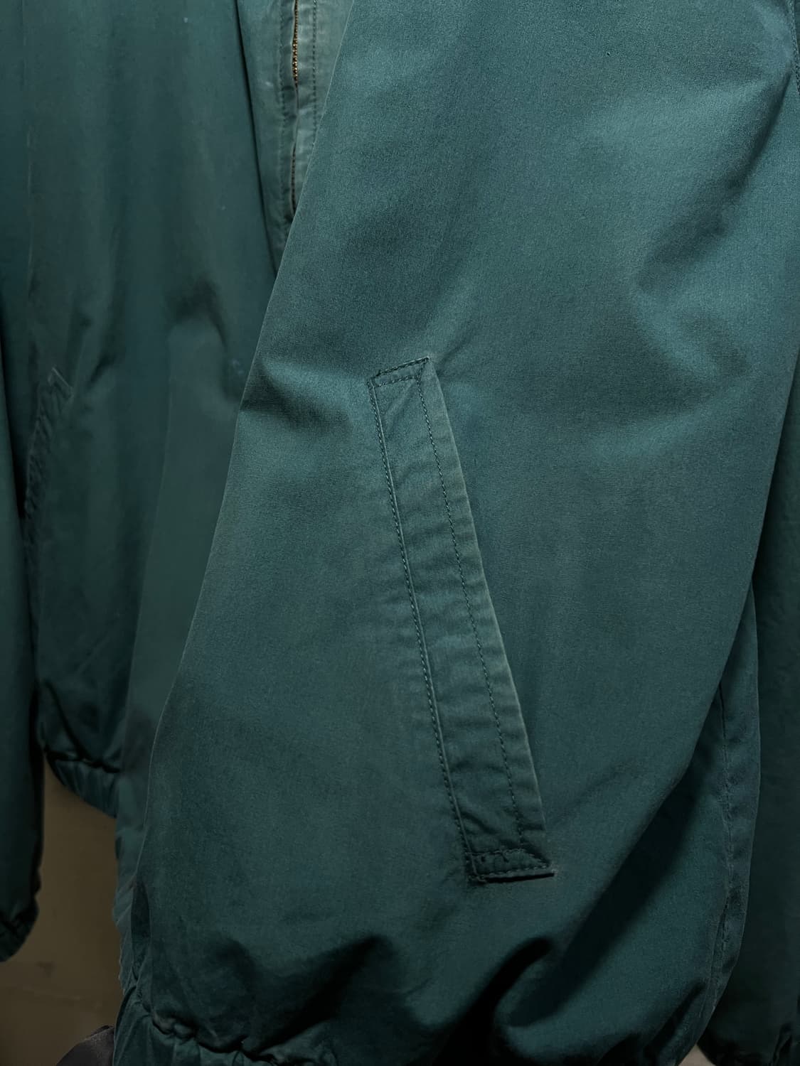 [L]80s OG 폴로 랄프로렌 Made in USA 그린 드리즐러 자켓 상품이미지4