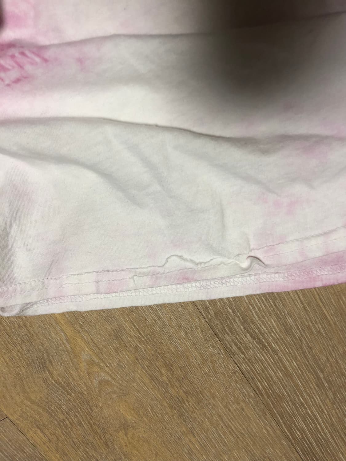 빈티지 서브라임 핑크 타이다이 반팔 티셔츠 포에버21 상품이미지4