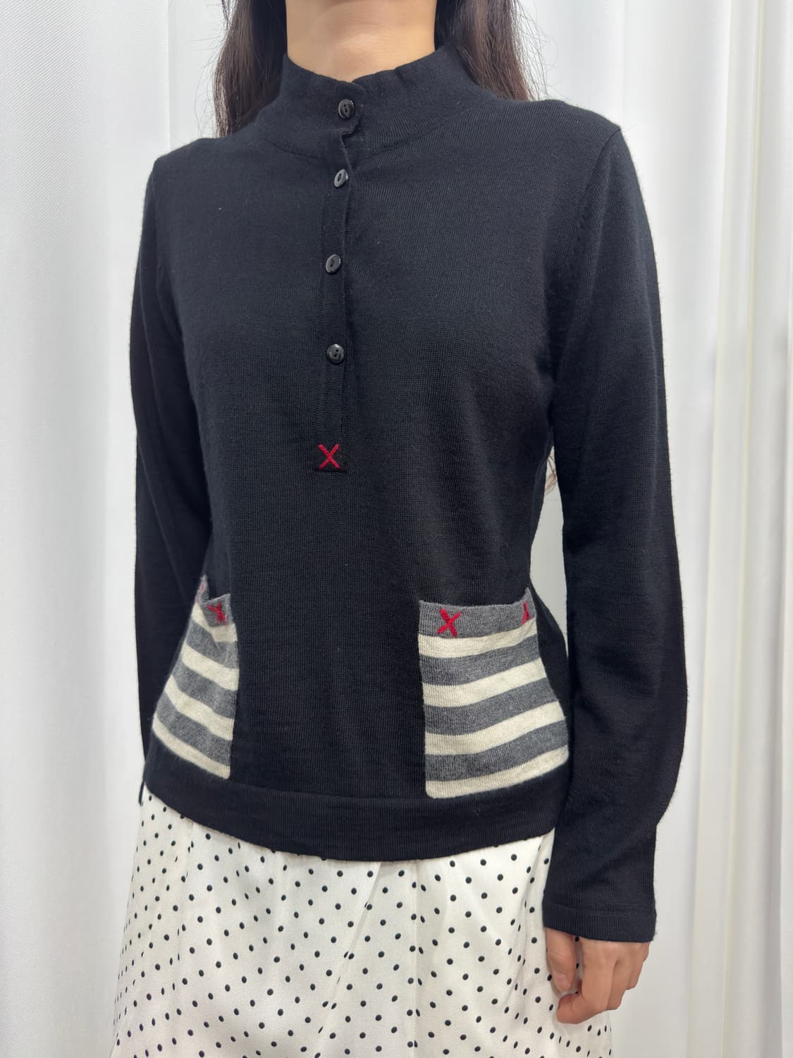 boasorte pocket knit top 상품이미지2