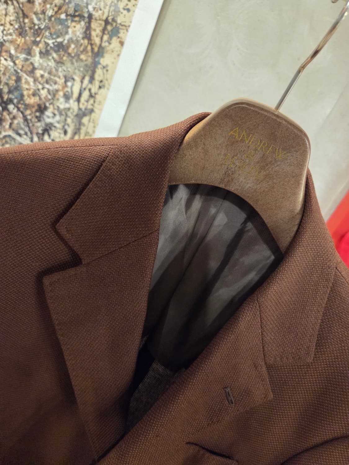 유키 토리 홉색 브라운 자켓  상품이미지9