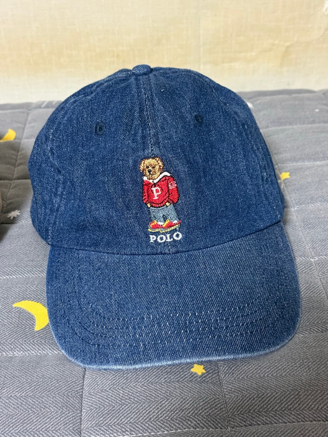 폴로 데님 모자 캡 polo denim cap 상품이미지1