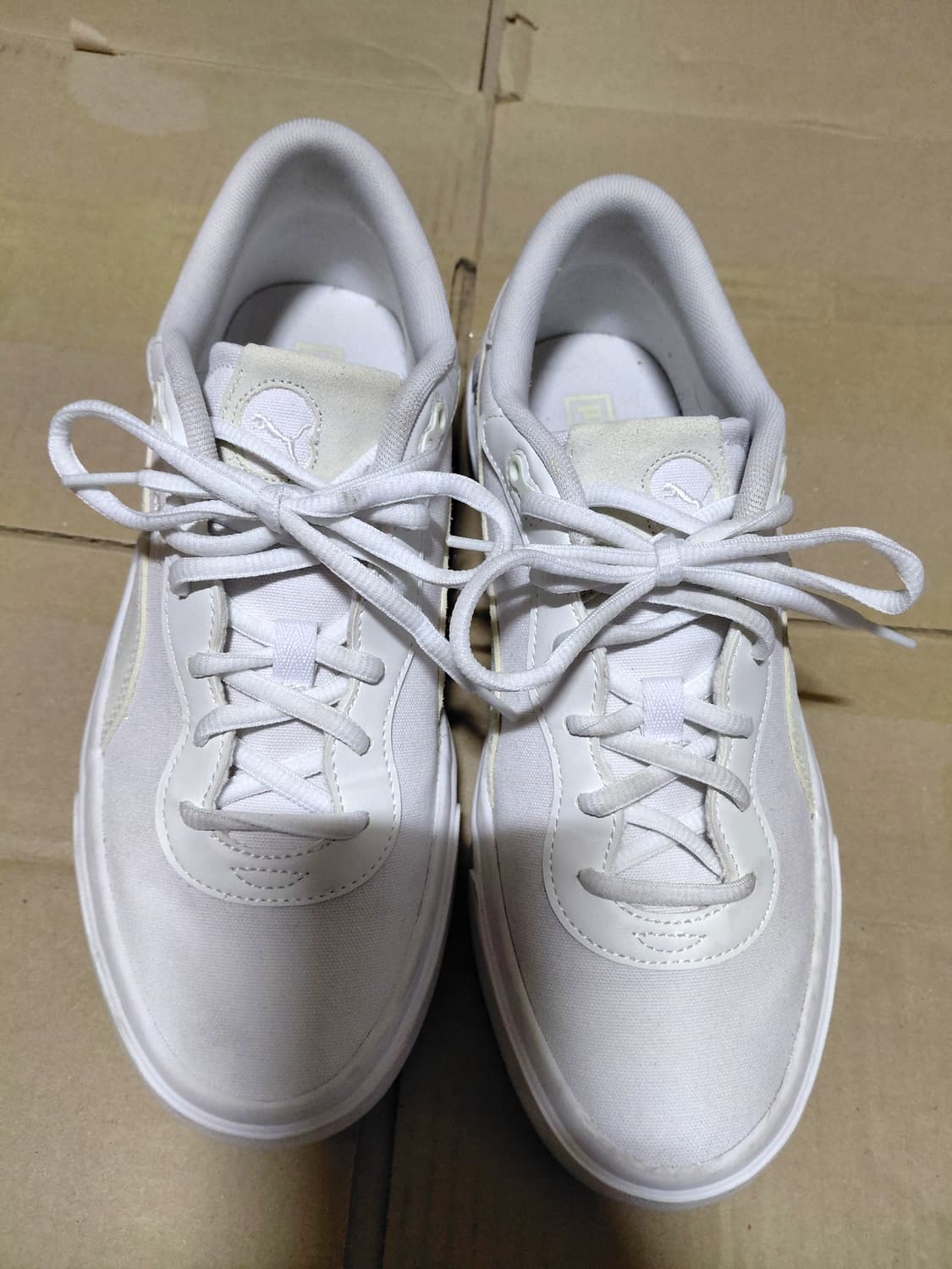 [푸마]카프리 로얄 화이트아이보리 스니커즈 275사이즈 상품이미지10