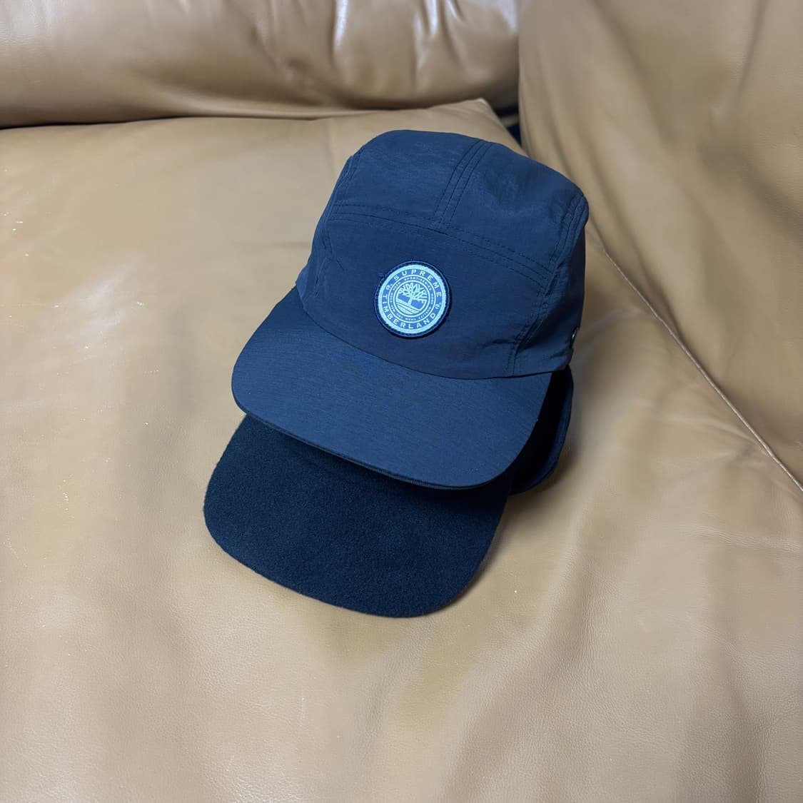 슈프림 팀버랜드 투인원 이어플랩 캠프캡 모자 블랙 상품이미지3