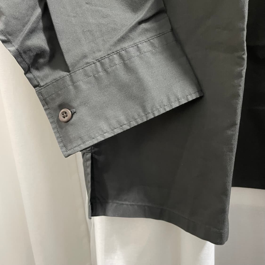 유니클로U/ 유틸리티 셔츠 그레이/ 3XL 상품이미지10