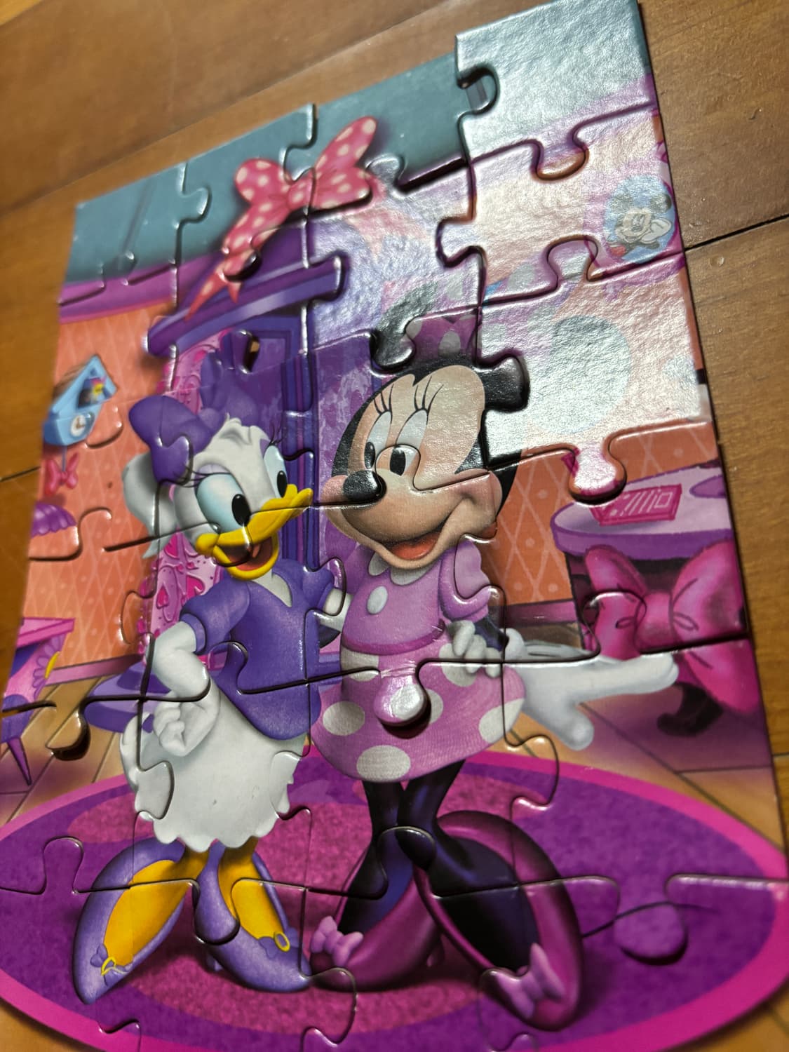 디즈니 미니마우스 데이지 덕 퍼즐 인테리어 소품 상품이미지4