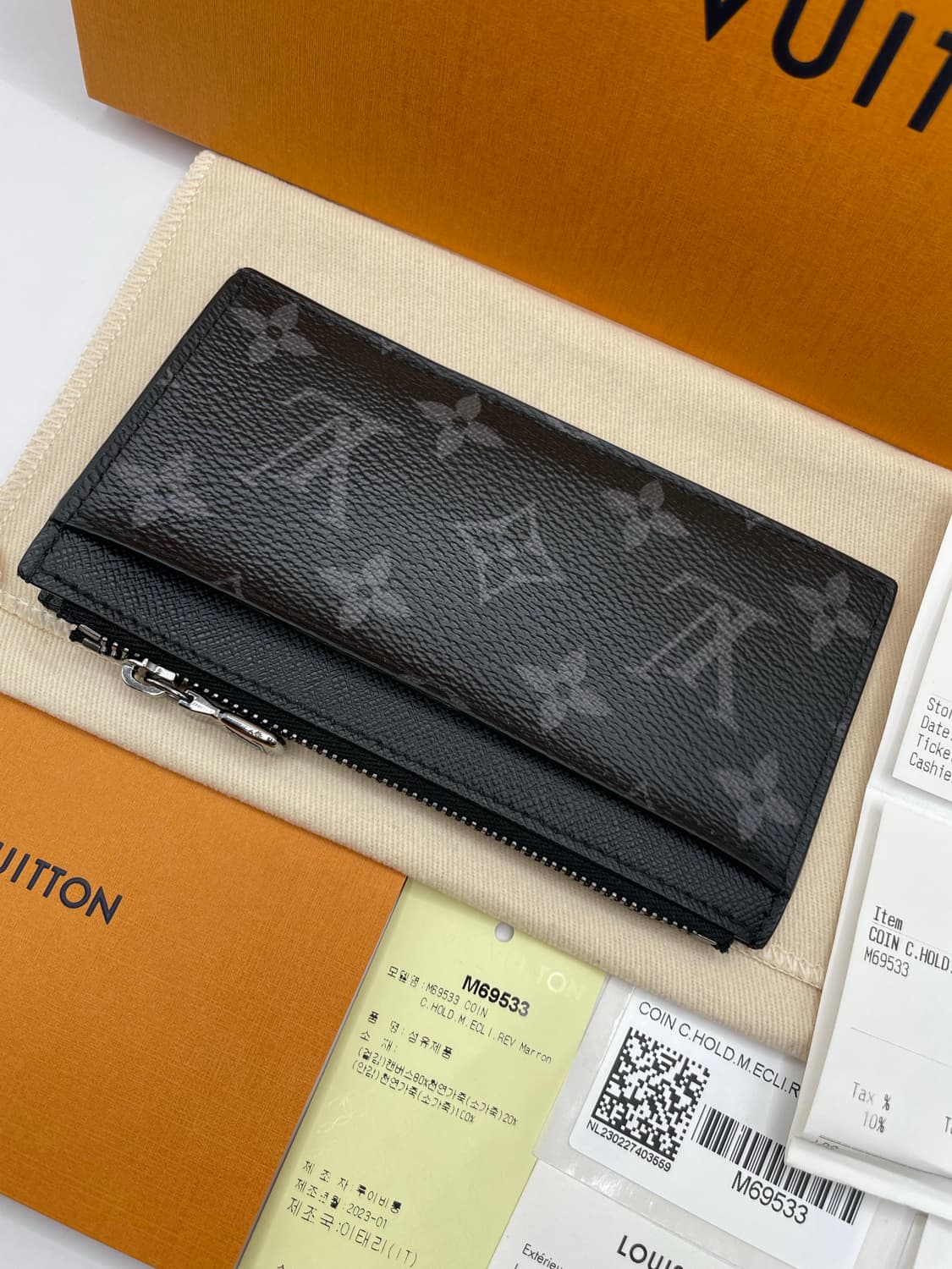 루이비통 코인 카드 홀더 모노그램 이클립스 상품이미지4