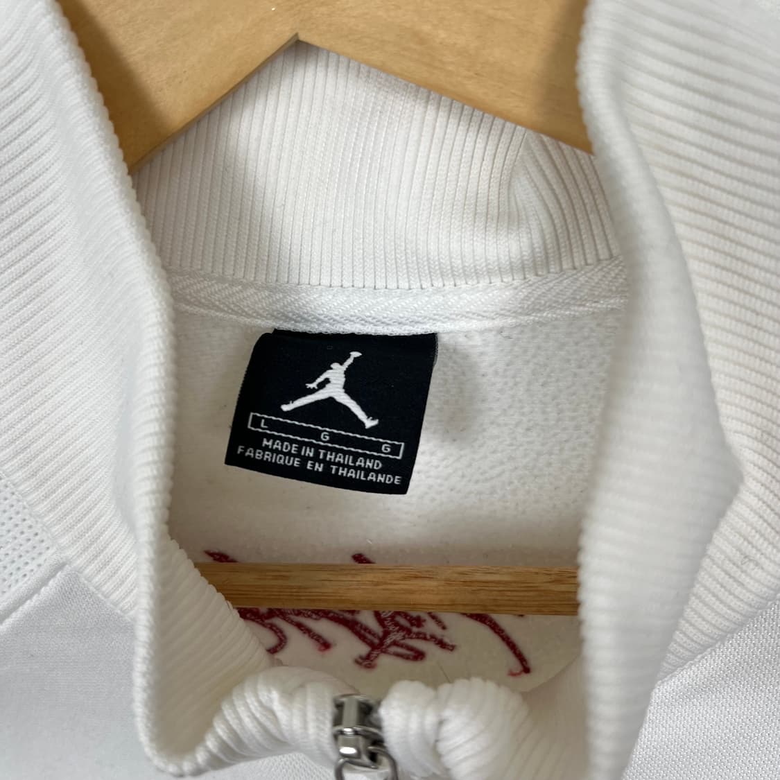 2000s Jordan 조던 올드스쿨 화이트 져지 상품이미지4