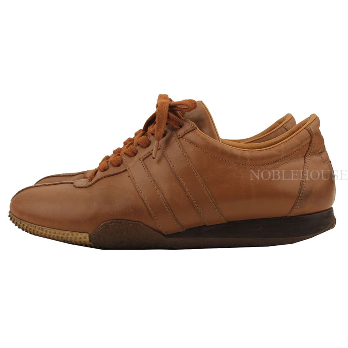 발리 카멜브라운 레더 스니커즈(37) 상품이미지3