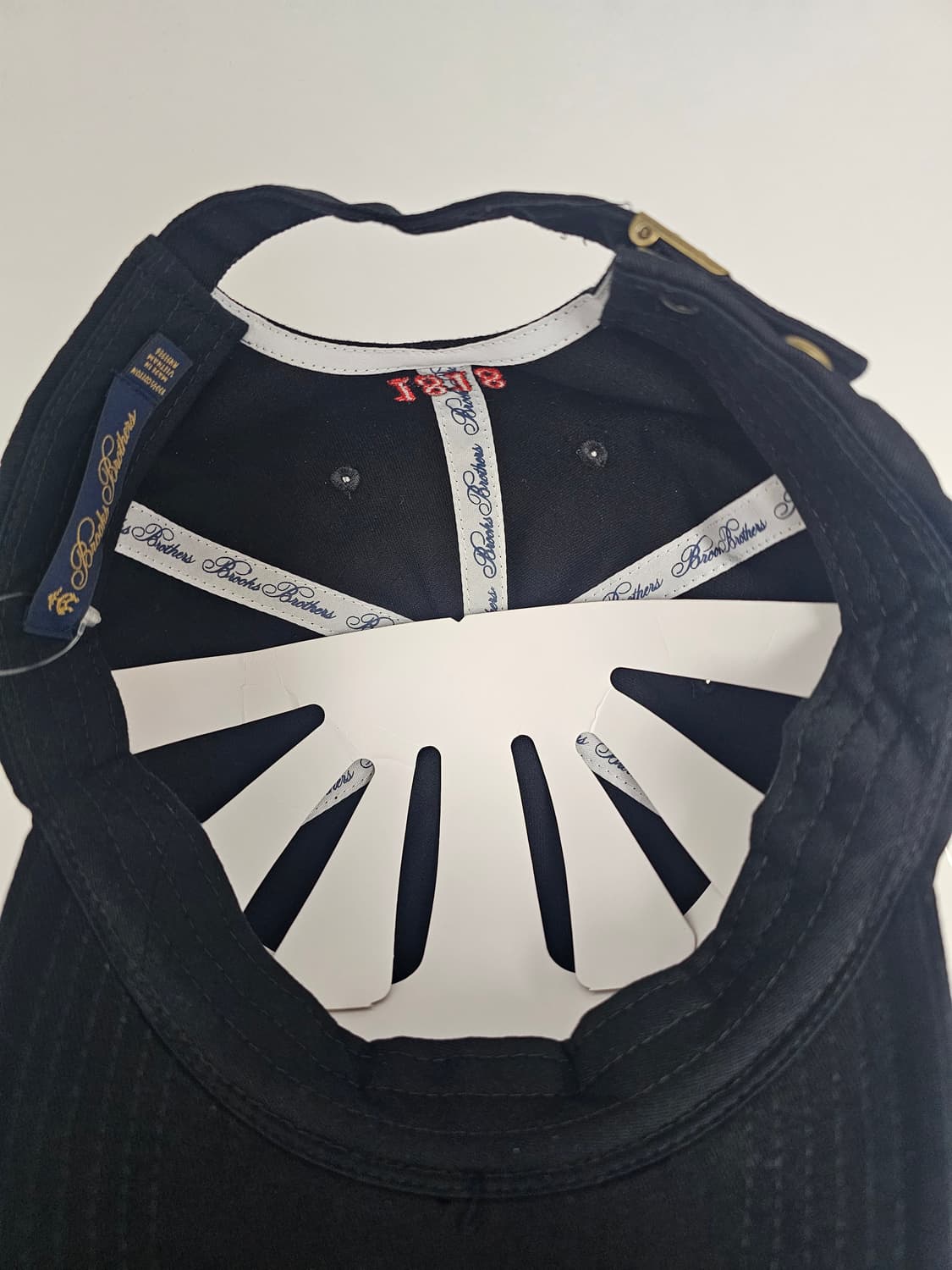 새상품 브룩스브라더스 블랙 볼캡 모자 상품이미지6