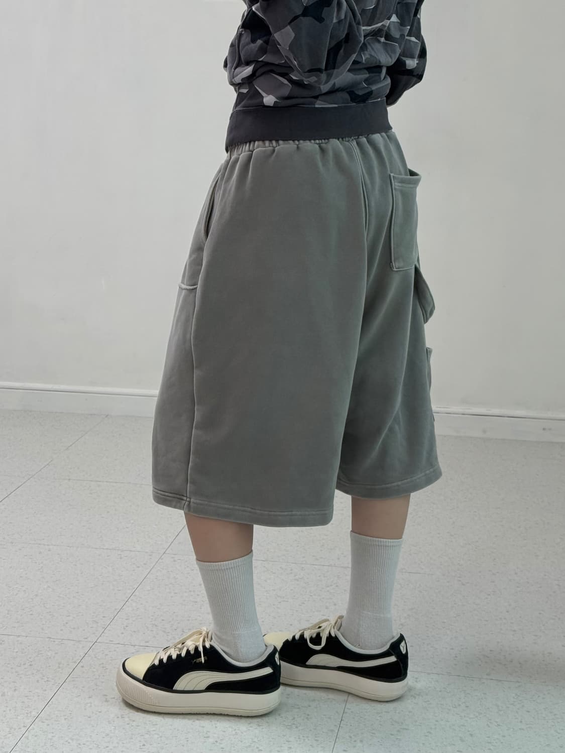 빈티지 더블니 카펜터 버뮤다 상품이미지2