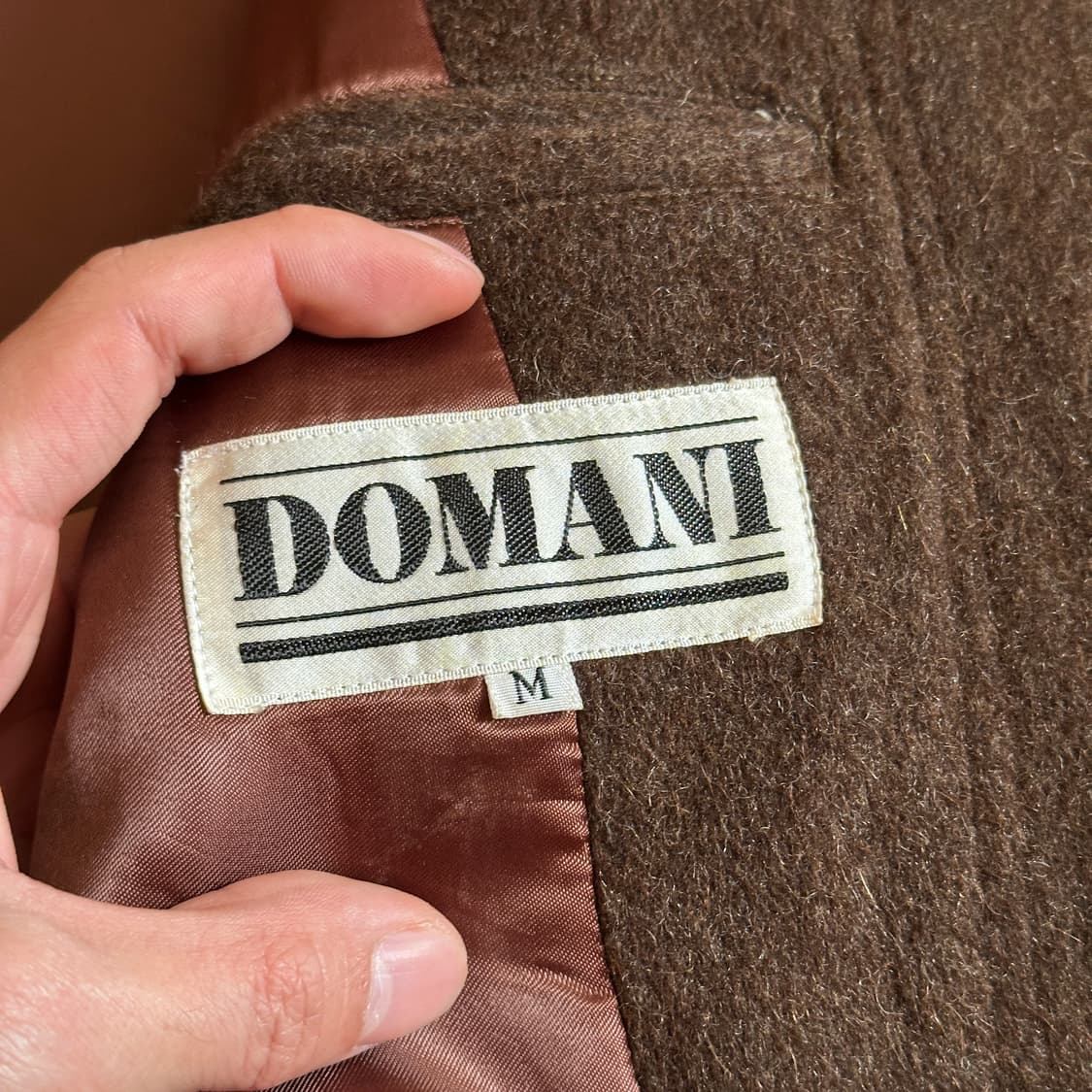 90’s Domani alpaca wool blouson jacket 상품이미지7