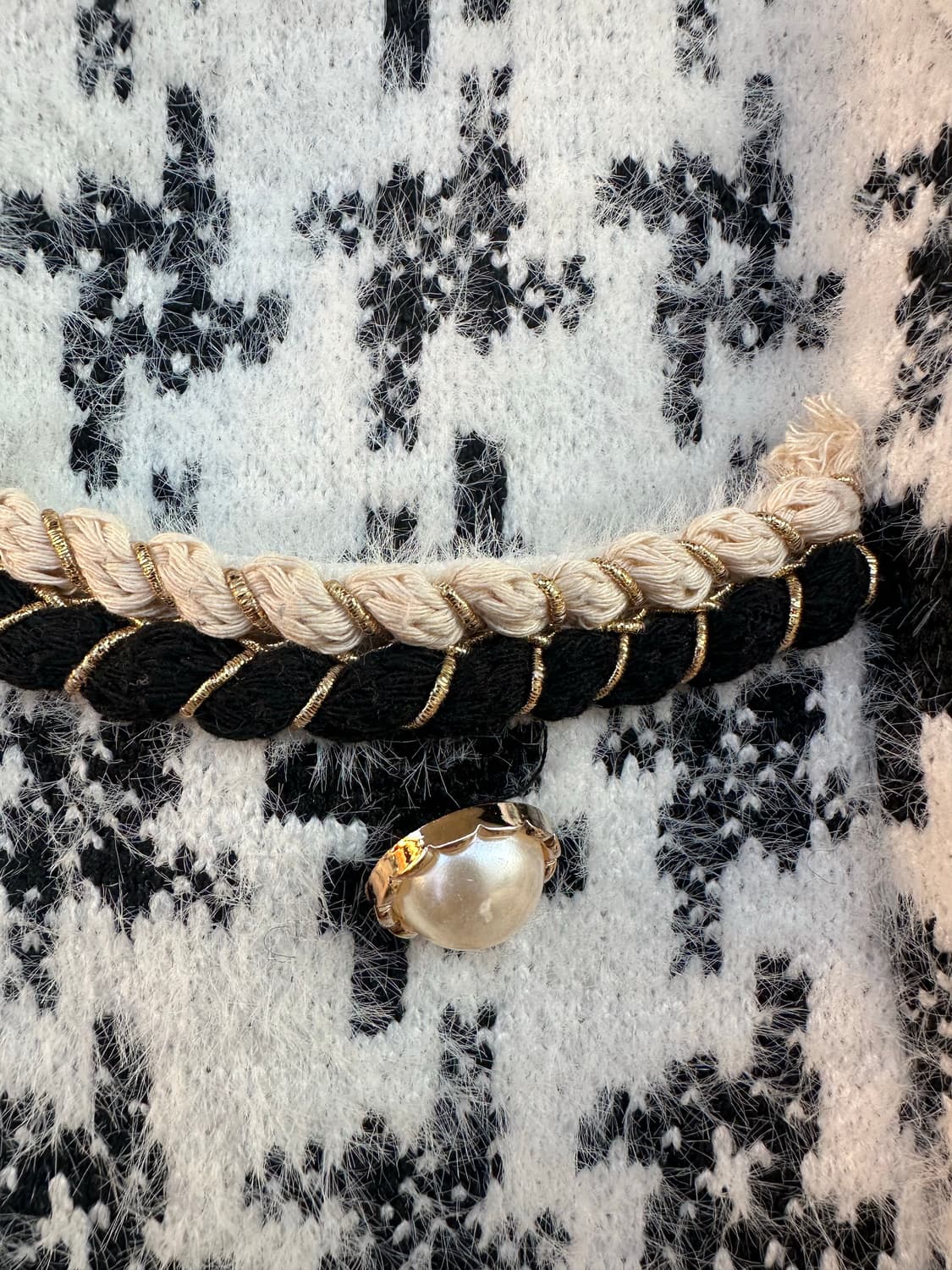  하운즈투스 트위드 체크 자켓 상품이미지4