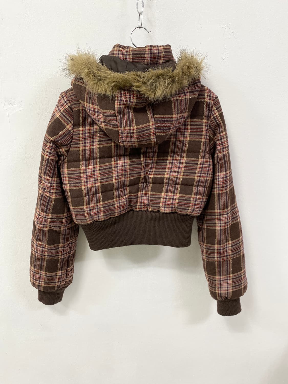 [UTD] 체리초코맛 🍫 울프죠 숏 패브릭 패딩 상품이미지6