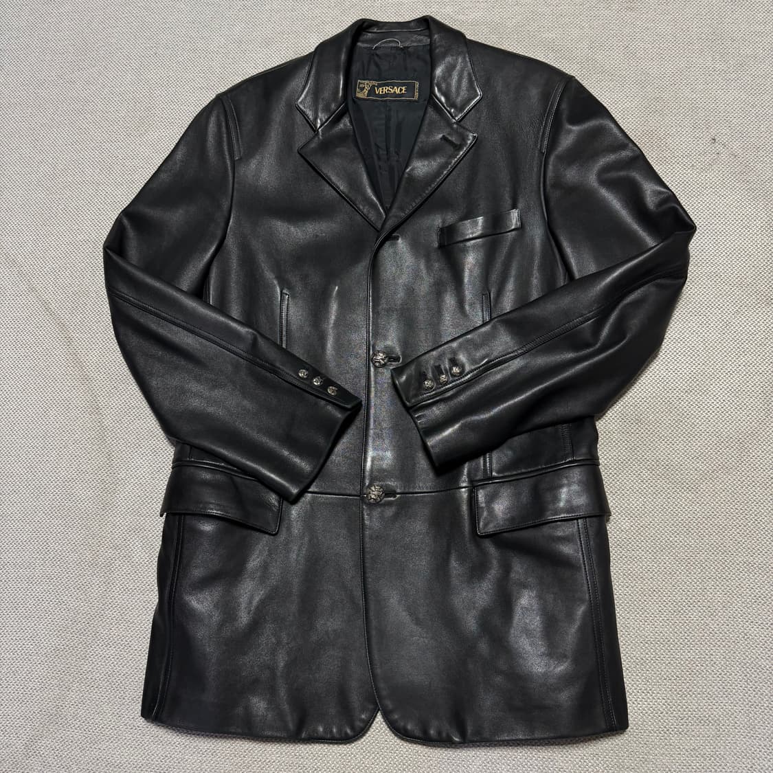 베르사체(VERSACE) 램스킨 양가죽 블레이저 (정품) 상품이미지2