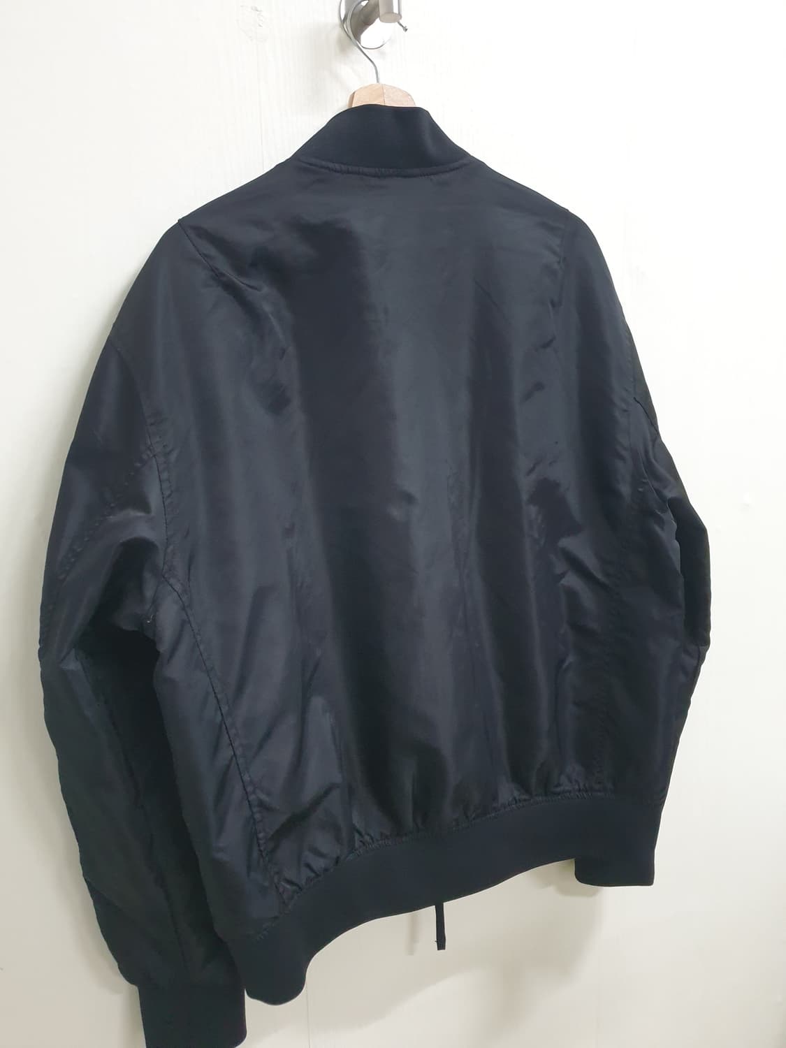 내셔널지오그래픽 MA-1 항공점퍼 블랙 100 상품이미지9