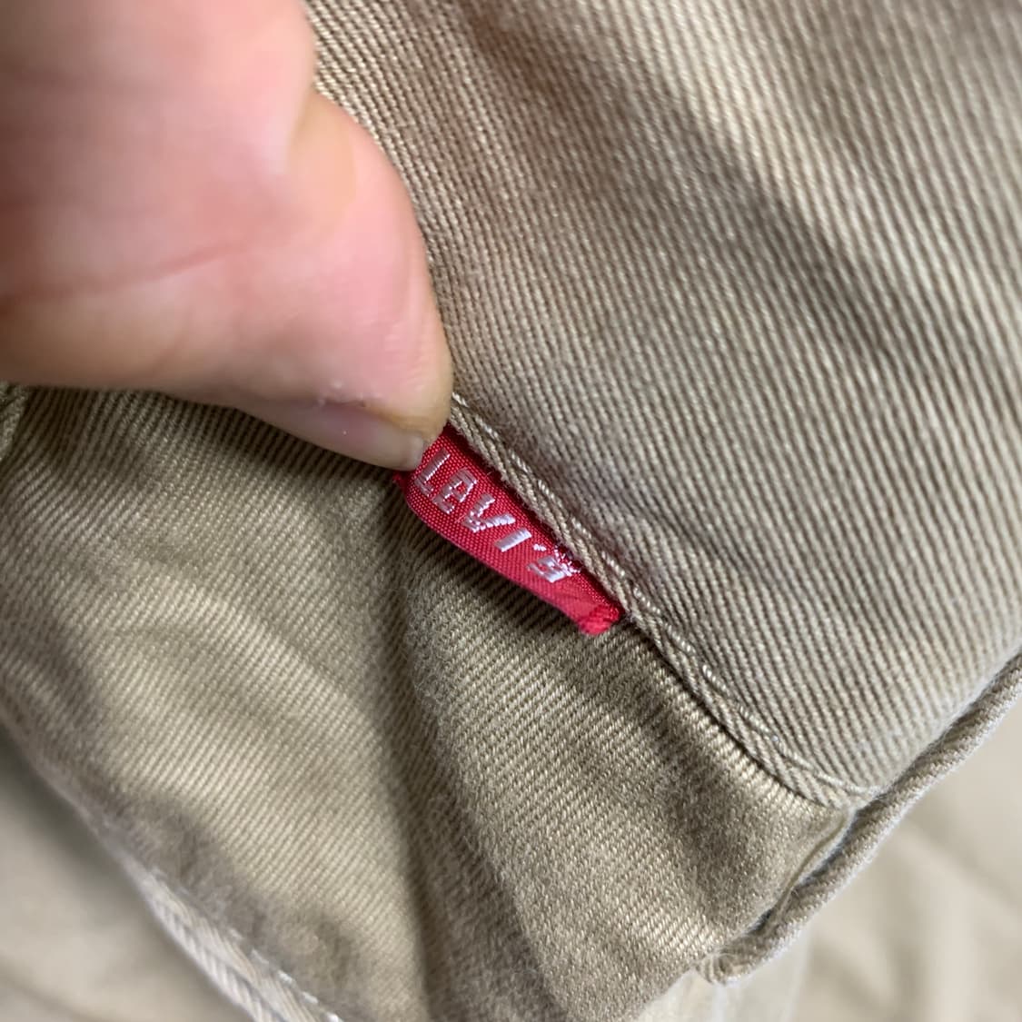 31]리바이스 재팬(Levi's) 올드스쿨 카키 치노 팬츠 07s 상품이미지4