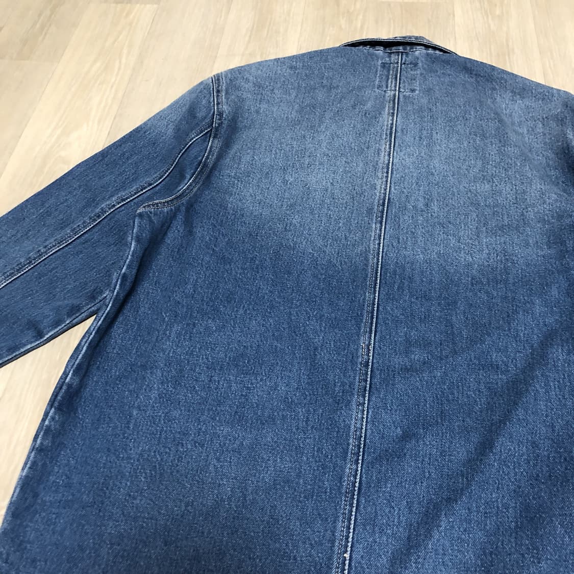 (L) 지오다노 GIORDANO 프렌치 데님 워크 자켓 상품이미지8